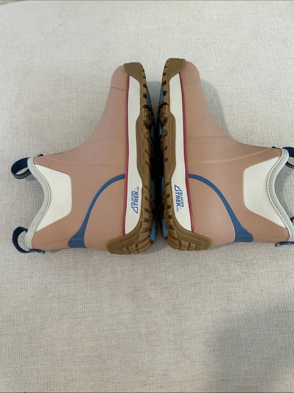 XTRATUF Ice Fleece Lined Waterproof Ankle Deck Boot, Rose, Size 8, NWOT Display - Picture 7 of 12